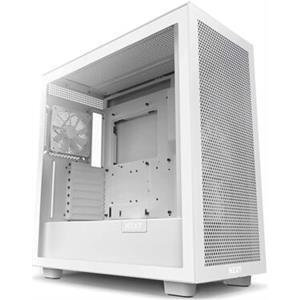 NZXT H7 Flow, MidiTower mit Tempered Glass - white 