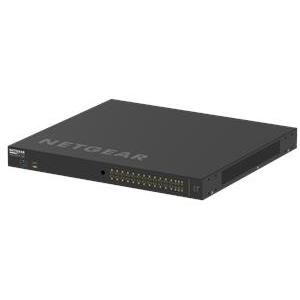 Netgear AV Line M4250-26G4XF-PoE+ 24x GB-LAN PoE+ / 2x GB-LAN / 4x SFP+ / Rack / PoE+ (480 W)