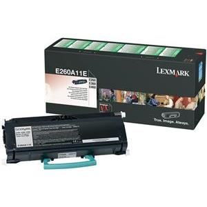 Toner Lexmark E260A11E, Black