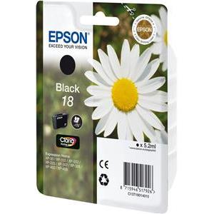 Epson 18 - black - original - ink cartridge