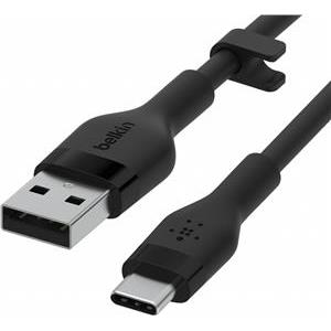 Belkin BOOST CHARGE Silicone cable USB-A to USB-C - 1M - Black