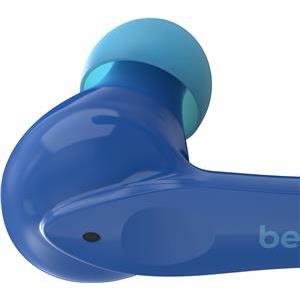 Belkin SOUNDFORM Nano True Wireless Earbuds for Kids - Blue