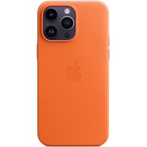 Apple iPhone 14 Pro Max Leather Case with MagSafe - Orange