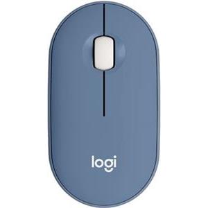 LOGITECH M350 Pebble Bluetooth Mouse - BLUEBERRY