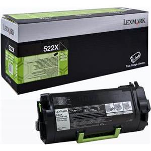 Lexmark 522XE - Extra High Yield - black - original - toner cartridge - Lexmark Corporate