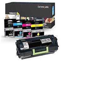 Lexmark - yellow - original - toner cartridge - LCCP, LRP