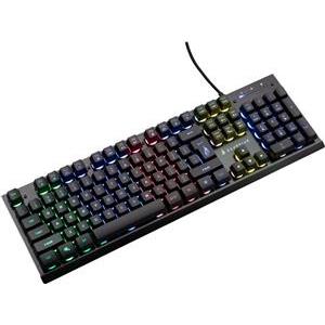 SureFire KingPin X2 Gaming metalna igraća tipkovnica, RGB LED, USB, crna