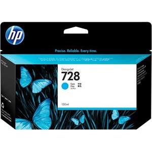 HP 728 - cyan - original - DesignJet - ink cartridge