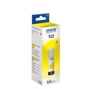 Epson 102 - yellow - original - ink tank