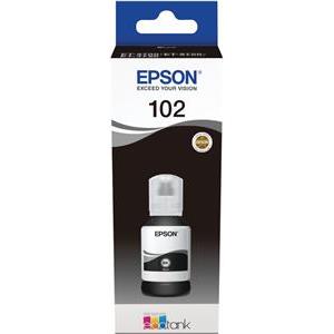 Epson 102 - black - original - ink tank