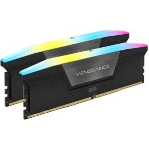 CORSAIR Vengeance RGB - DDR5 - kit - 32 GB: 2 x 16 GB - DIMM 288-pin - 7200 MHz / PC5-57600 - unbuffered