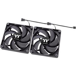 140mm Thermaltake CT140 PC Cooling Fan 500-1500rpm - 2Pack