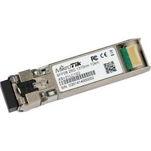 Mikrotik SFP/SFP+/SFP28 module 1/10/25G, Single Mode, 10km, 1310nm, (XS+31LC10D)