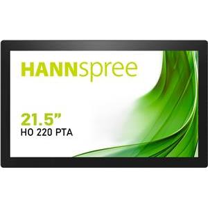 54,6cm/21,5'' (1920x1080) Hannspree HO220PTA 16:9 5ms HDMI VGA USB2 DisplayPort VESA Speaker Touchscreen FullHD Black