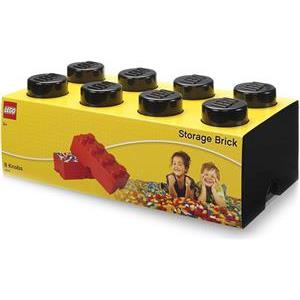 Lego Storage Brick 8 crna