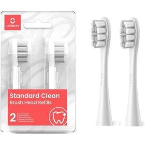 Oclean Plaque Control two attachments for electric toothbrush gray