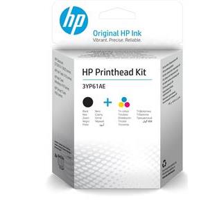 HP - 2-pack - color (cyan, magenta, yellow), pigmented black - original - printhead replacement kit