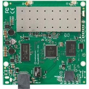 Mikrotik RB711-2Hn, The RB711 is a small CPE type RouterBOARD wireless router with an integrated 2GHz 802.11b g n wireless card. RB711 includes RouterOS - the operating system, which can be a router,