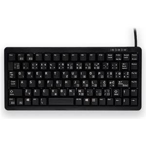 Keyboard Cherry G84-4100, black, USB-PS/2, UK SLO g.