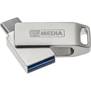 MyMedia Dual USB3.2 Gen1 /USB-C 128GB, metal