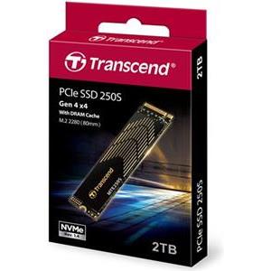 Transcend SSD MTE250S NVMe 2TB, inkl. KĂĽhlkörper