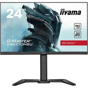 61cm/24'' (1920x1080) Iiyama GB2470HSU-B5 16:9 0,8ms Fast IPS HDMI DP USB 2.0 VESA Pivot Speaker Full HD Black