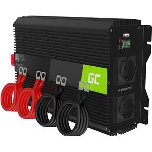 Green Cell PRO Car Power Inverter Converter 12V to 230V 3000W/6000W with USB