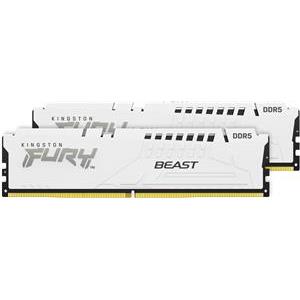 Kingston Fury Beast White 64GB [2x32GB 5600MHz DDR5 CL40 DIMM]