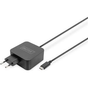 65W USB-C Netzteil 100/240V Digitus Black