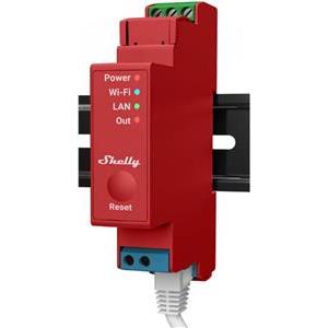 Protis - Home Shelly Relais Pro 1PM WLAN LAN Max. 16A 1 Kanal 1 Phase BT  Messfunktion DIN-Rail