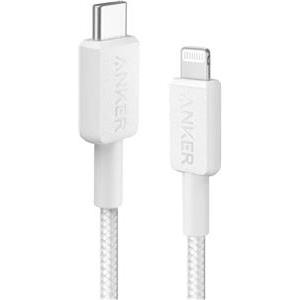 Anker 322 USB-C to Lightning braided cable 1.8m white