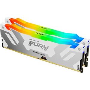 Kingston DRAM 32GB 6800MT/s DDR5 CL36 DIMM (Kit of 2) FURY Renegade RGB White XMP EAN: 740617333589