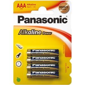 Panasonic Power Alkaline AAA - 4 szt