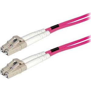 Transmedia Fibre optic MM OM4 Duplex Patch cable LC-LC 2m