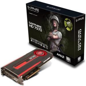 Grafička kartica Sapphire HD7970 GDDR5 3GB/384bit, 925MHz/1375MHz, PCI-E 3.0 x16, HDMI, DVI