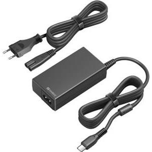 Notebook USB-C Netzteil 65W Sandberg EU+UK Black