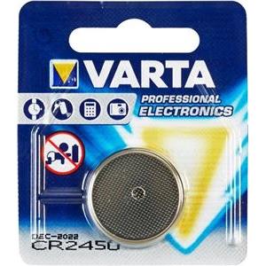 VARTA Professional Electronics Knopfzelle Batterie CR 2450 1er Blister