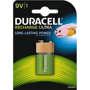 Duracell Akku Rechargeable Block - 9V 170mAh 1St.