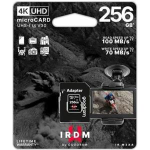 GOODRAM IRDM 256GB microSD UHS-I U3 + adapter