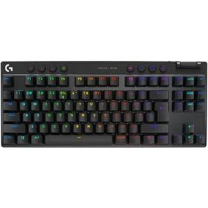 Keyboard Logitech G PRO X TKL, Brown Tactile, Lightspeed, Black, SLO g.