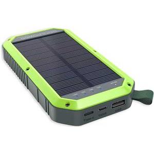 RealPower Powerbank PB-10000 Solar crna 10.000mAh