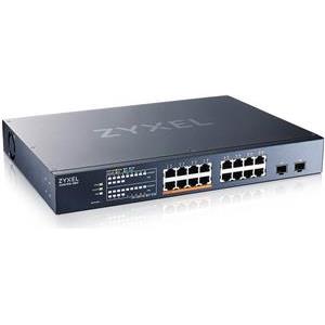 Zyxel XMG1915-18EP 16-Port 2.5GbE, 2 SFP+, 8 x PoE++ 802.3bt