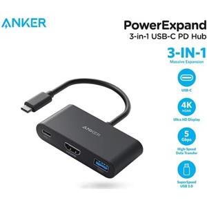 Anker PowerExpand 3v1 USB-C PD Hub