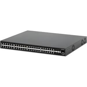 INTELLINET 54-P PoE+ Managed Switch 6x10GbE 450W