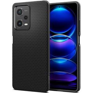 Spigen Liquid Air, zaštitna maska za telefon, crna - Xiaomi Redmi Note 12 Pro 5G/POCO X5 Pro 5G (ACS05788)