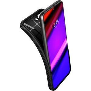 Spigen Rugged Armor, zaštitna maska za telefon, mat crna - Samsung Galaxy S22