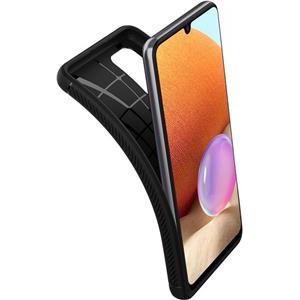 Spigen Rugged Armor, zaštitna maska za telefon, crna - Galaxy A32 (LTE)