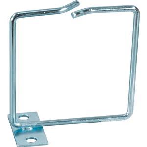 EFB cable management bracket 80x80mm with offset mounting plate