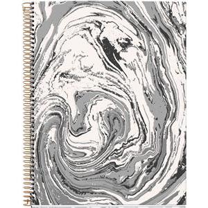 Kolegij blok Miquelrius A4 70g 120L spiralni kocke black or white marble MR46820