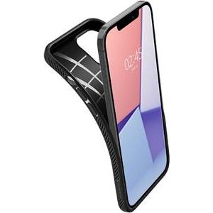 Spigen Liquid Air, zaštitna maska za telefon, crna - iPhone 12 Pro (ACS01701)